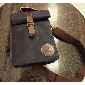 Insulated Lunch Bag 10L Sturdy Waxed Canvas Lunch Box, Leakproof